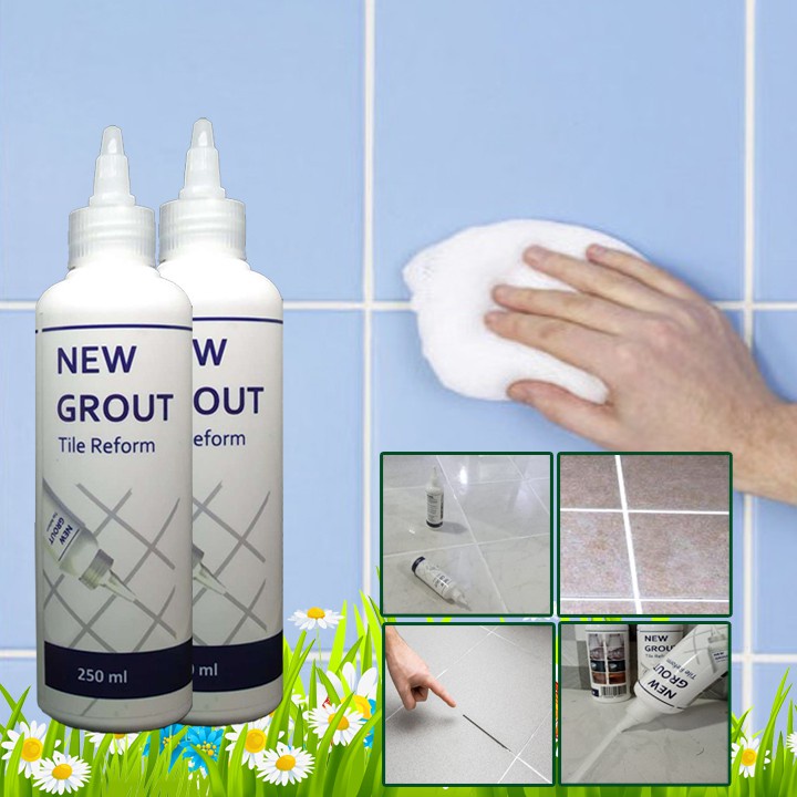 Anti-fungal Tile Reformed Ceramic Grout Filler Liquid New Grout 250ml ...