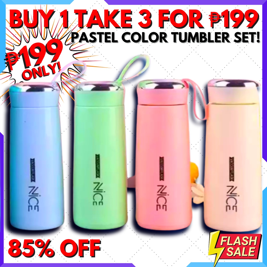 Shop tumbler 3 in 1 set for Sale on Shopee Philippines