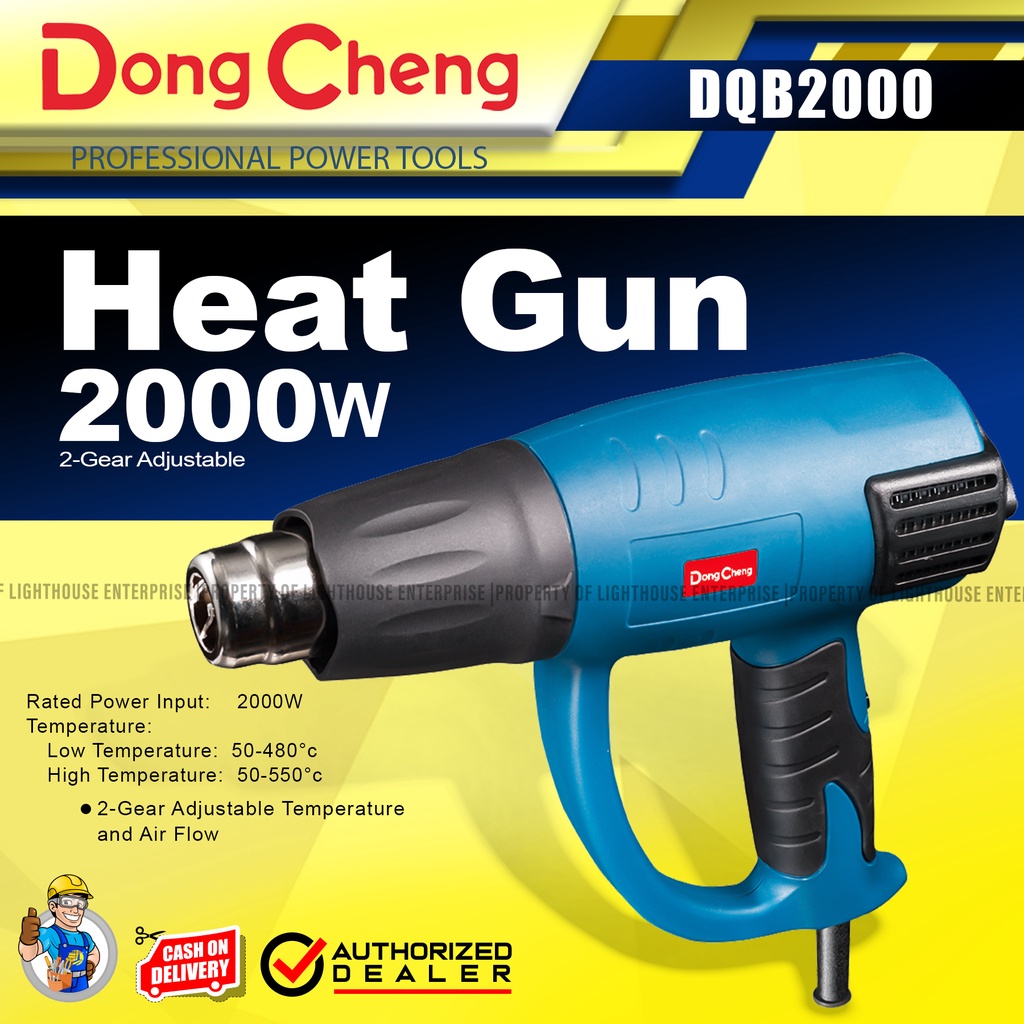 Dong Cheng / DCA 2000W Heat Gun Hot Air (DQB2000) LIGHTHOUSE ENTERPRISE ...