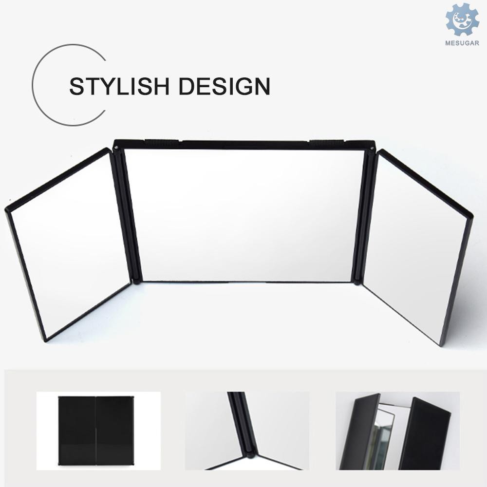 Mands Car Visor Mirror Makeup Travel Vanity Mirror Cosmetic Tri Fold Auto Mirror Shopee Philippines 7324