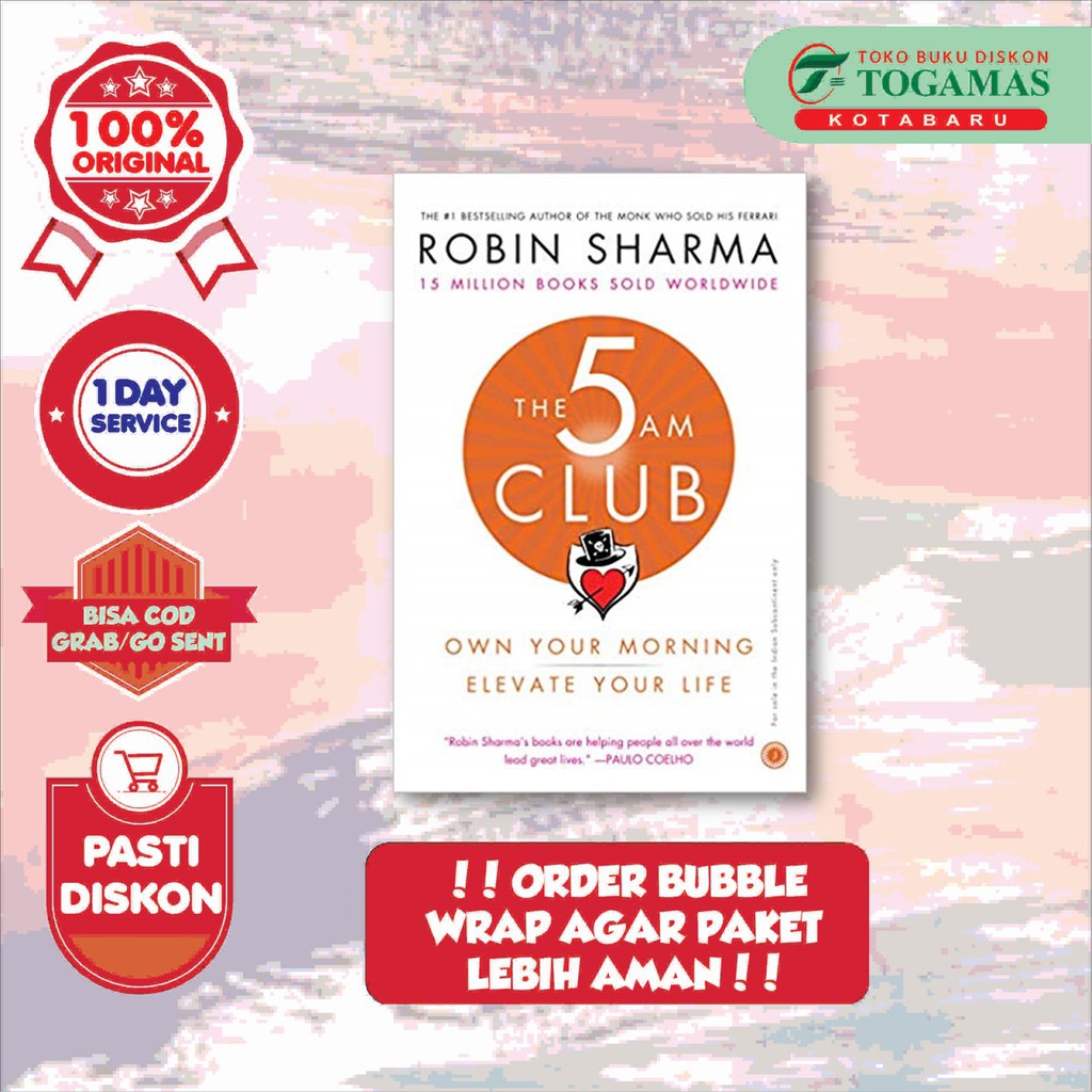 The 5 am club robin sharma shopee philippines