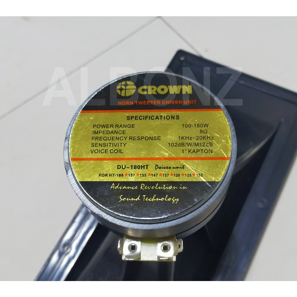 180Watts Driver Unit HT-125 (12