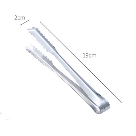 Stainless Steel Ice Clip Barbecue Clip Ice Tong Sugar Ice Cube Food ...