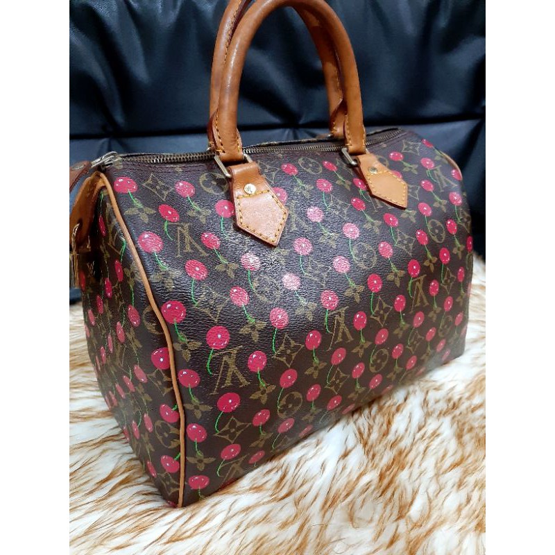 Louis Vuitton Cherry Speedy, Women's Fashion, Bags & Wallets, Purses &  Pouches on Carousell