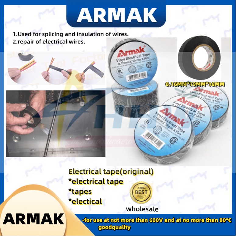 Armak electrical tape (original)/electrical tape/tapes/electical(10 ...