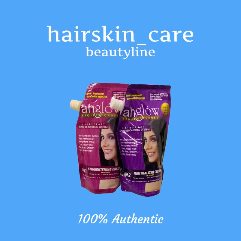 Ahglow Hair Straightening Rebonding Set SUP 480g Shopee Philippines