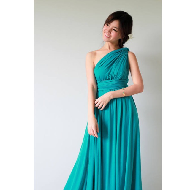 Turquoise store multiway dress