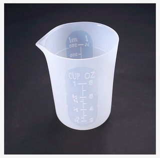 Silicone Measuring Cup, Washable & Reusable Measure Cup, Big Dosage Cup, Epoxy Resin Mixing Cup, Medicine Cup