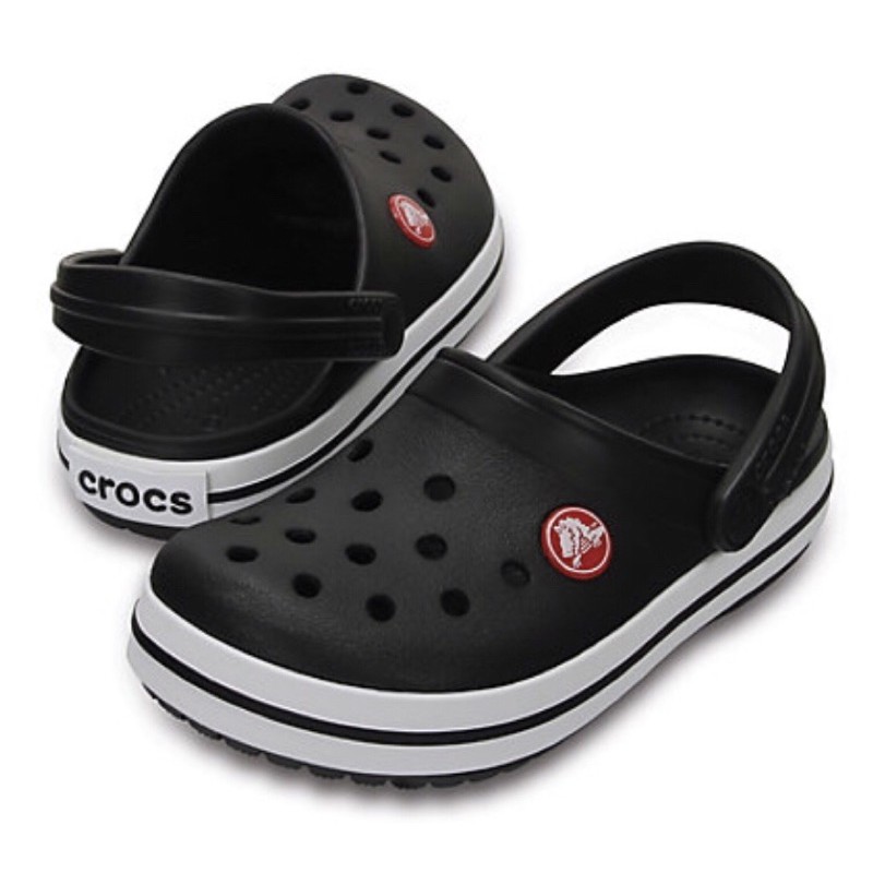 Crocs band hot sale black