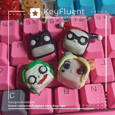 DC Comics Characters Artisan Polymer Clay Keycap | Shopee Philippines