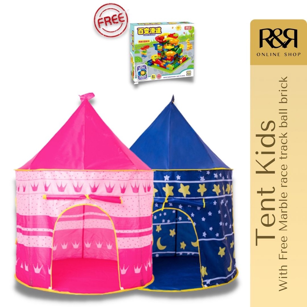 Camping Kids Tent Castle Cubby House Children playhouse kid camping