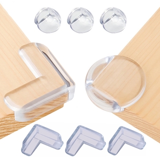 16pcs Transparent Soft Silicone Corner Guards Baby Proofing Table Edge  Corner Protector For Furniture