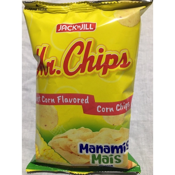 Mr. Chips Manamis Mais / sweet corn Flavor 45grams | Shopee Philippines