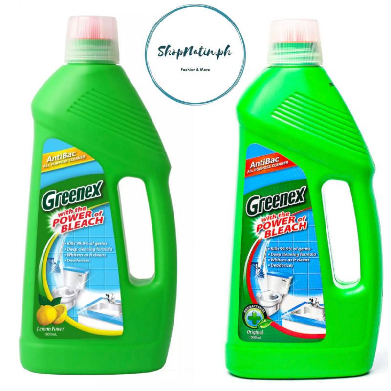 Greenex AntiBac All Purpose Cleaner with Bleach Original Lemon Scent