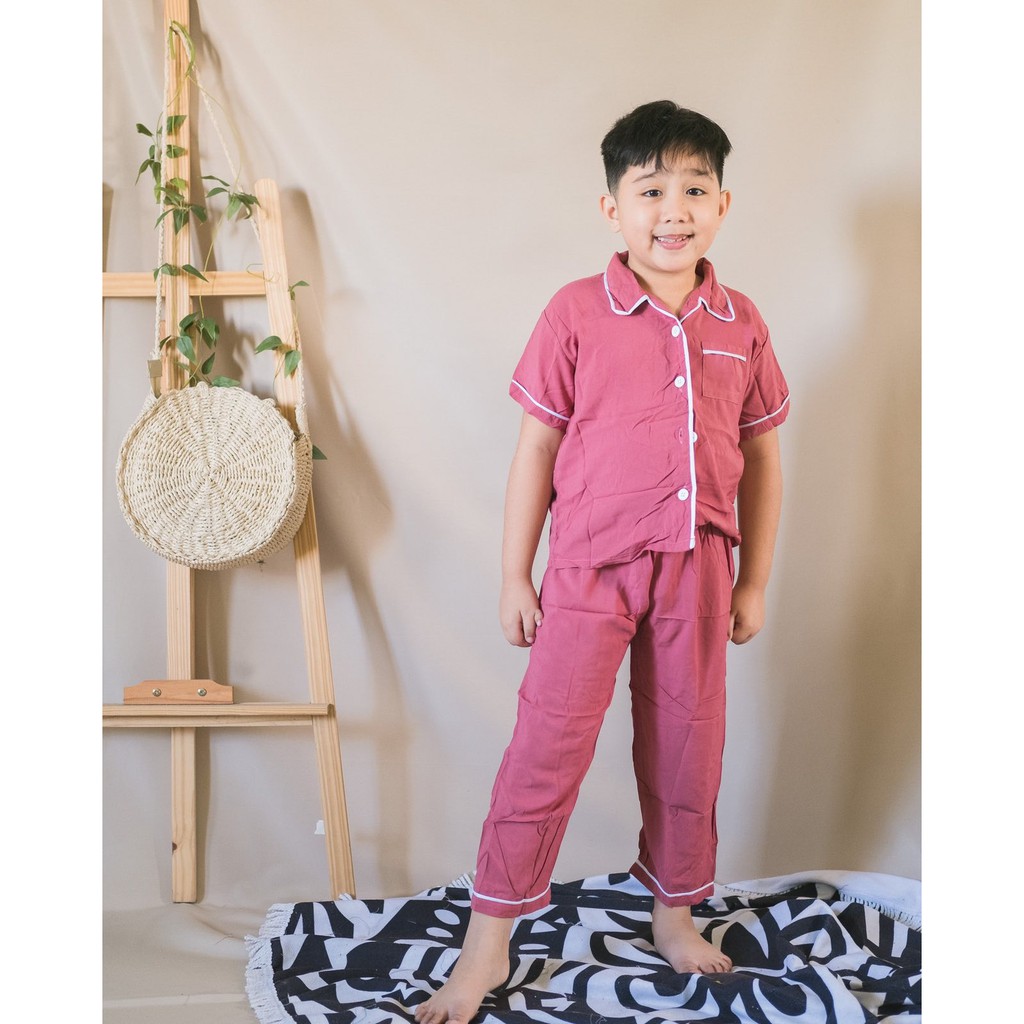 [ LUNA ] KIDS CHALLIS PAJAMA SET