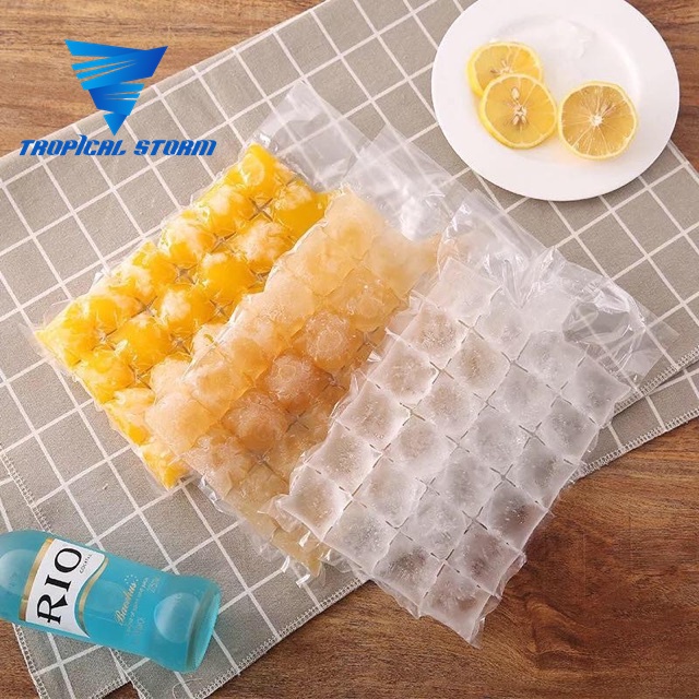 10Pcs Plastic Disposable Ice-Making Bags Ice Packs | Shopee Philippines