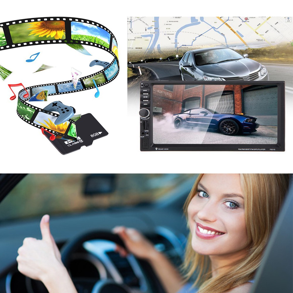 V6QB 8GB GPS Map Micro SD Card For Car DVD Player Navigation With