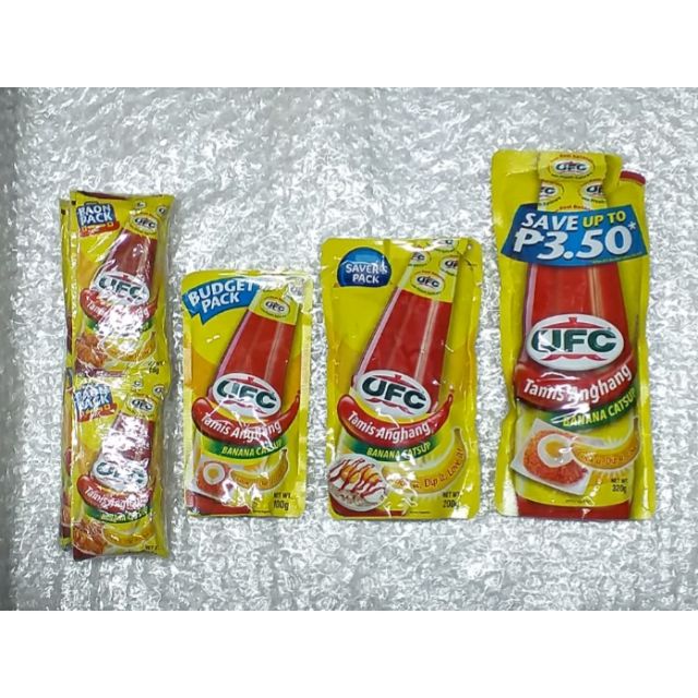 UFC Banana Catsup 4 pouch Shopee Philippines