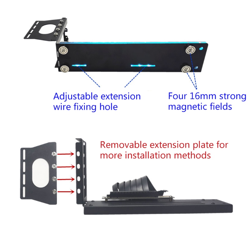 Psy Graphics Card Vertical Holder Computer PCIe 3.0 Vertically GPU ...