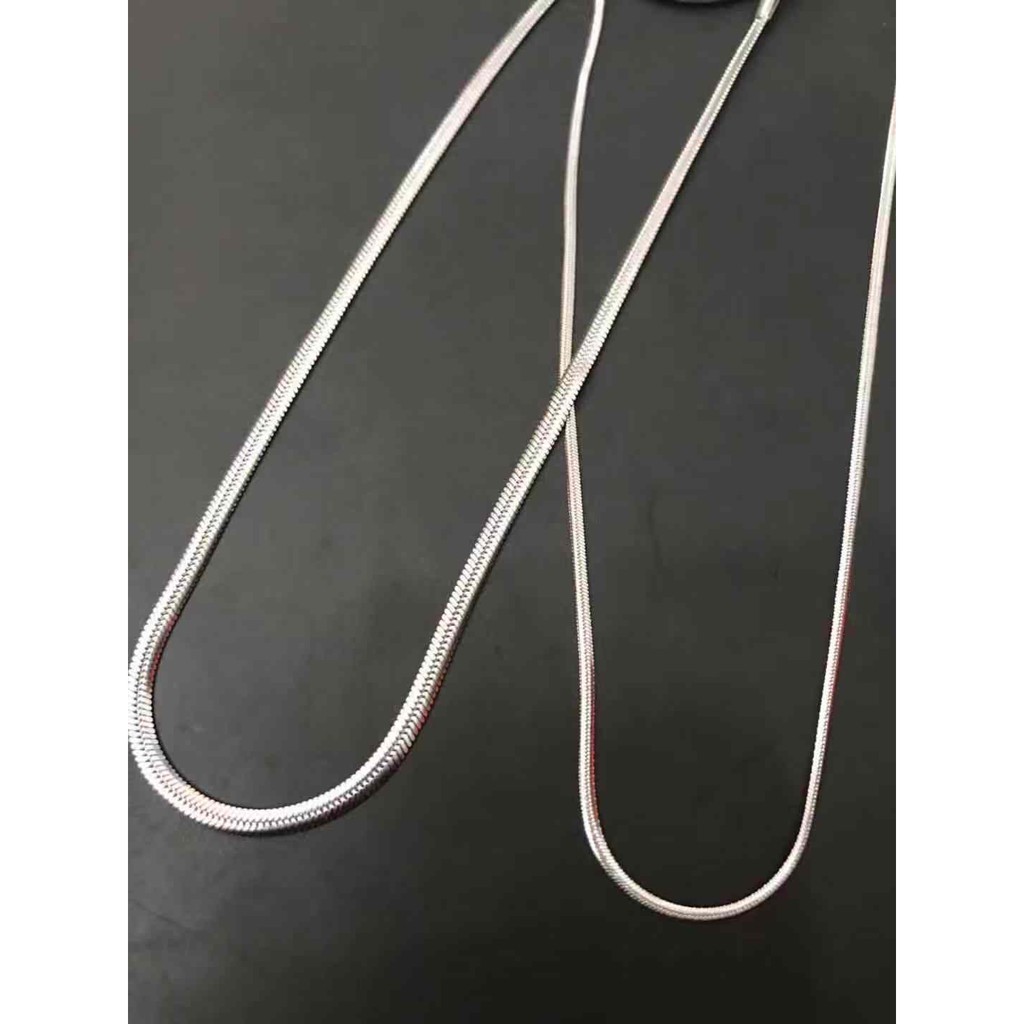 Basic Stainless Steel Round Snake Chain Width 0.9/1.2/1.5mm/2.0mm
