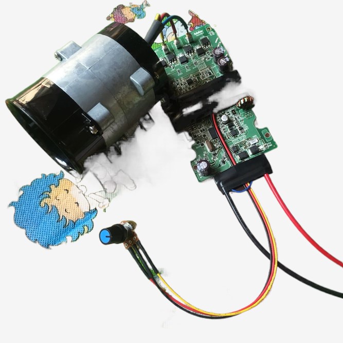 ☞☢☬Metal Storm Wind Ducted Fan Inner Rotor DC Brushless Motor High