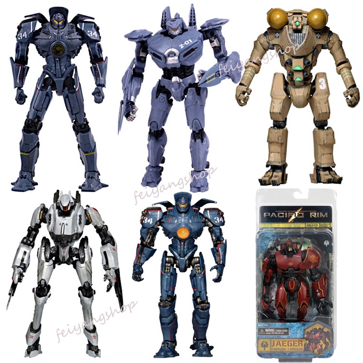 Pacific Rim Action Figure Gipsy Danger Crimson Typhoon Coyote Tango ...