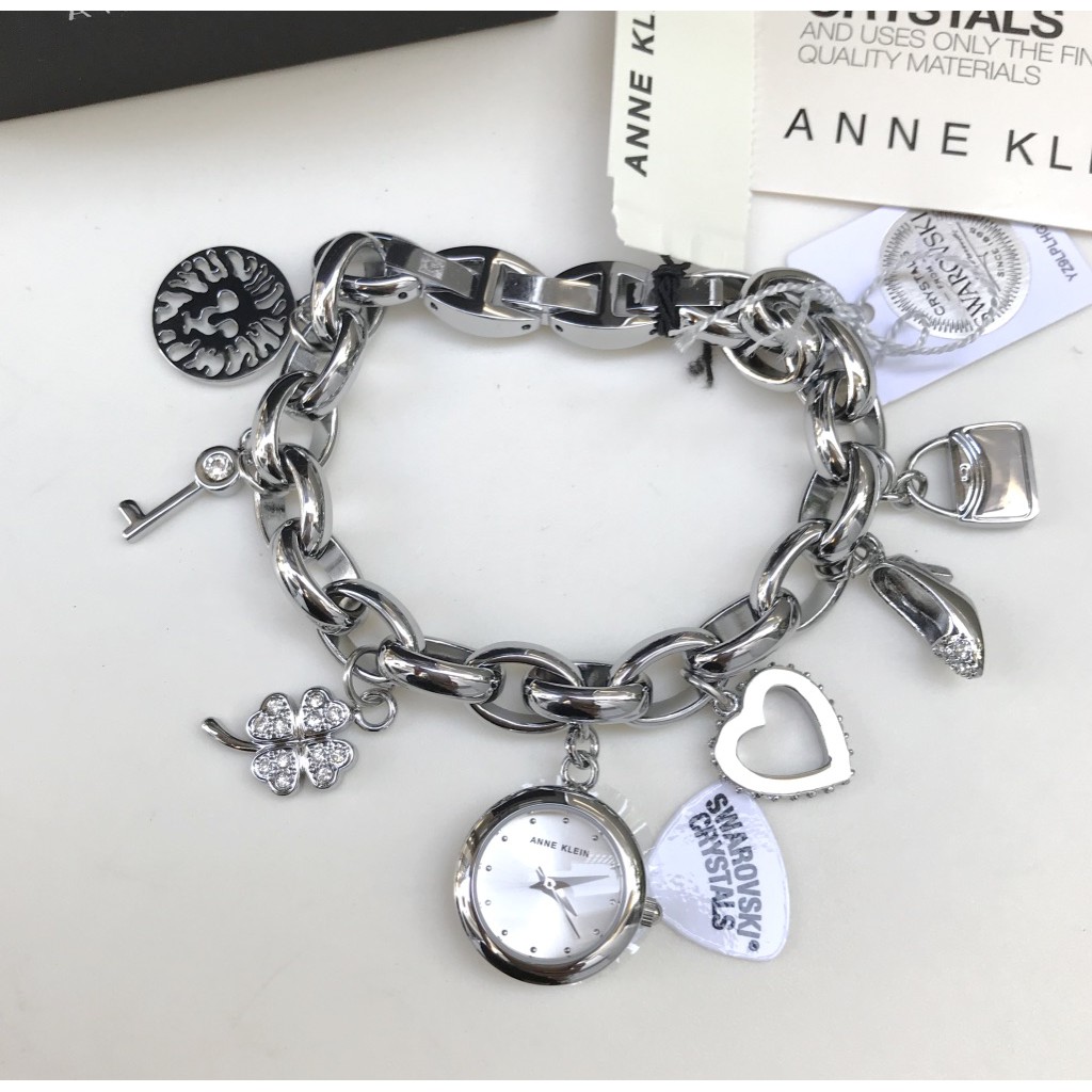 Anne klein charm discount watch