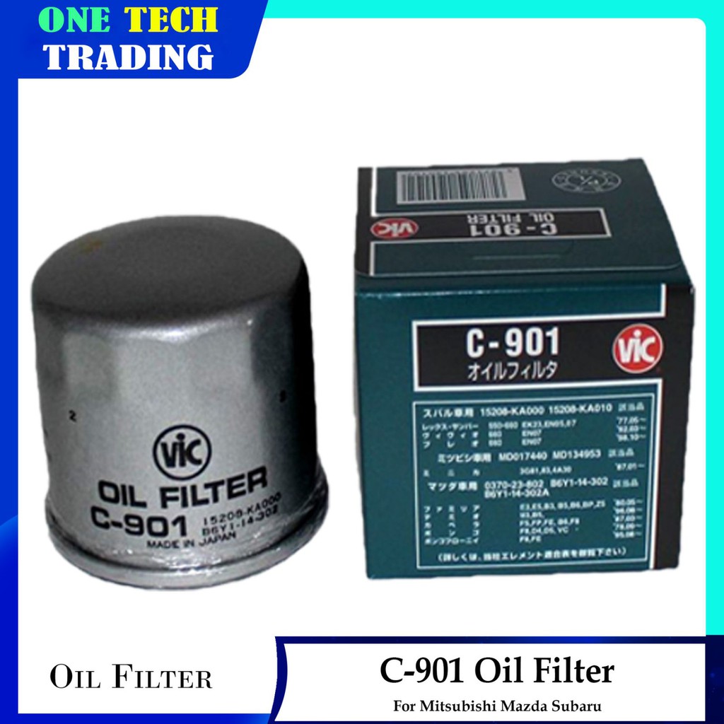 Vic Oil Filter C-901 accent / astina / familia / subaru / picanto / 323 ...