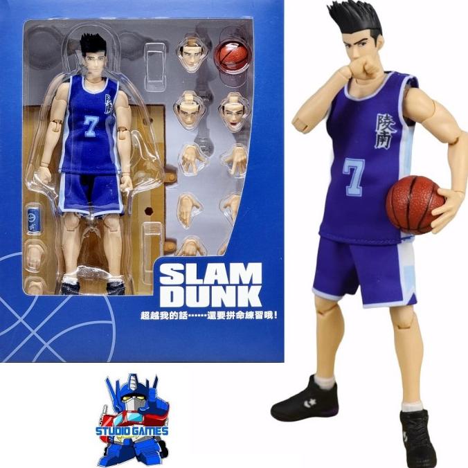 Dasin Model Slam Dunk - Sendoh Akira BLUE 7 Ryonan Action Figure ...