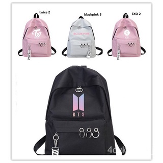 PALAY® BTS Bags for Girls School Bags Kpop BTS Bangtan Theme Prints Casual  Backpack for Student Laptop Bag College School Bag for Boys : :  Fashion
