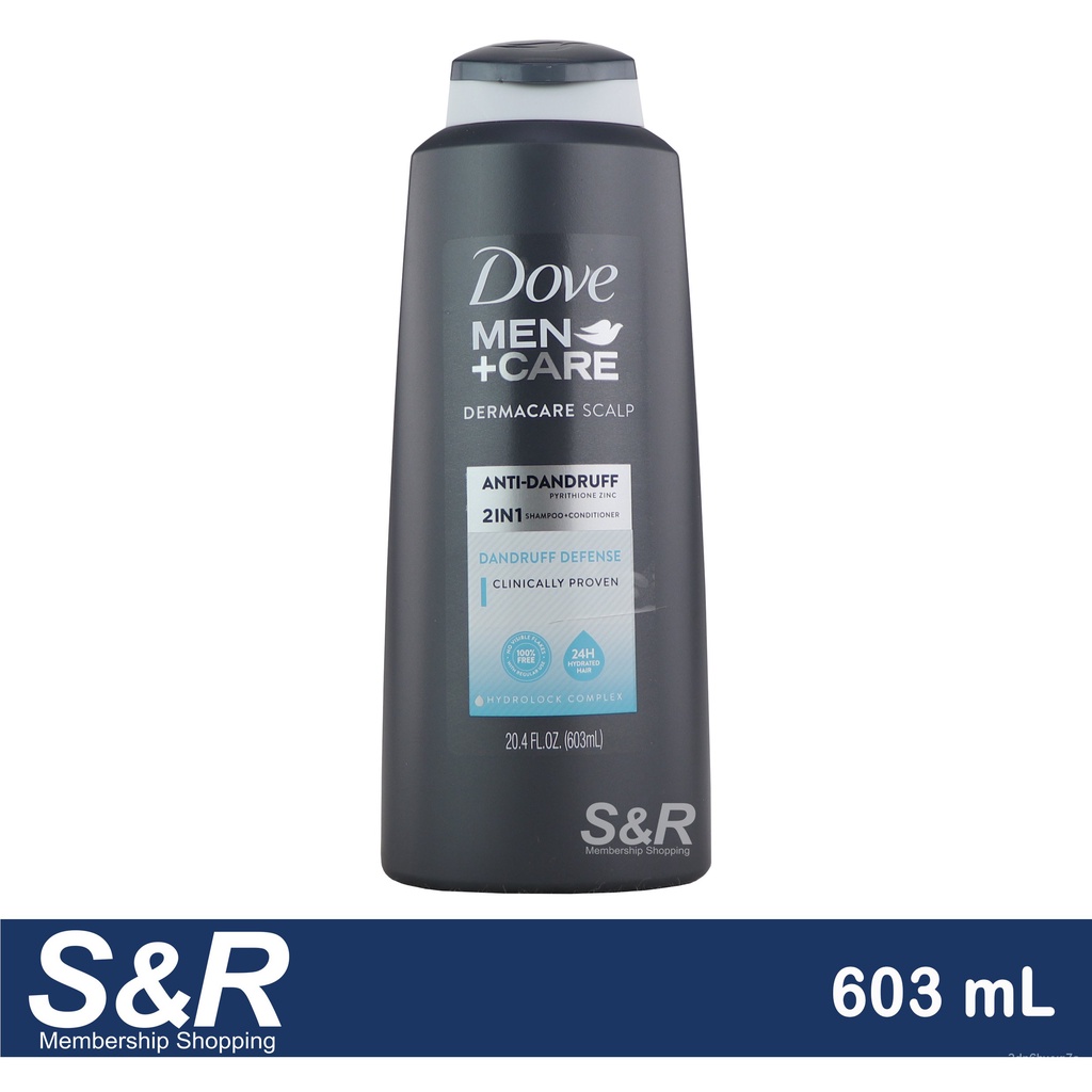Dove Men+Care Dermacare Scalp Dandruff Defense Shampoo and Conditioner