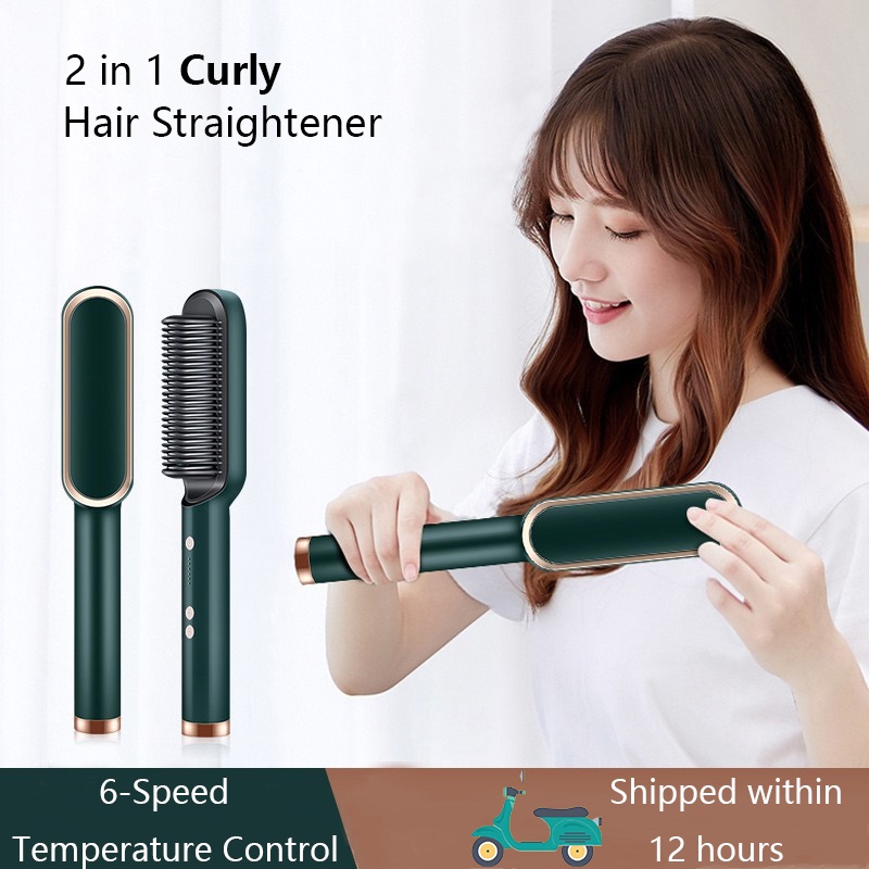 Heatless flat clearance iron