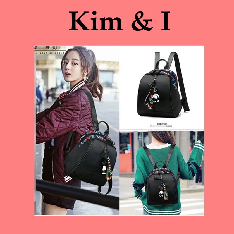 Kim & I Korean Cute Satchel School Bag Back Pack backpack | Shopee ...