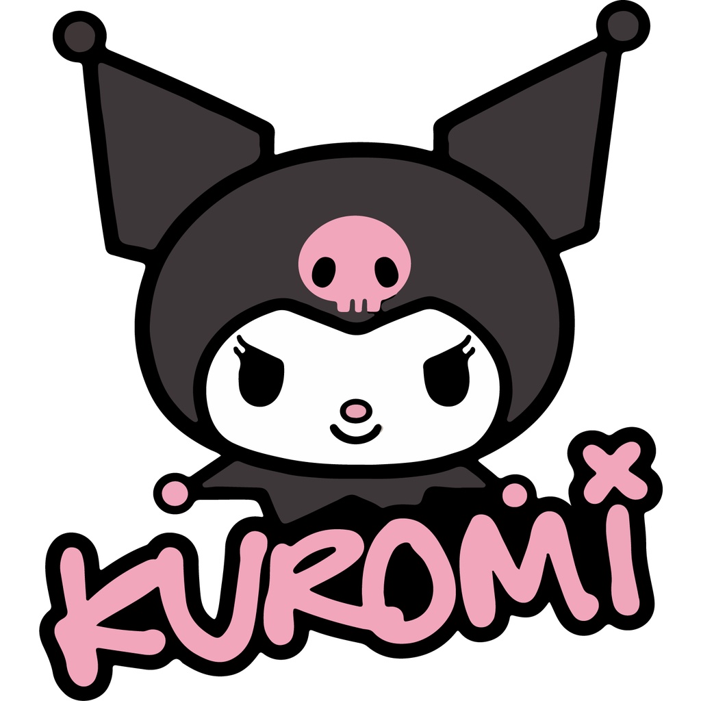 Kuromi Waterproof Peeker Tumbler Sticker Stickers Vinyl Peeking Hello ...