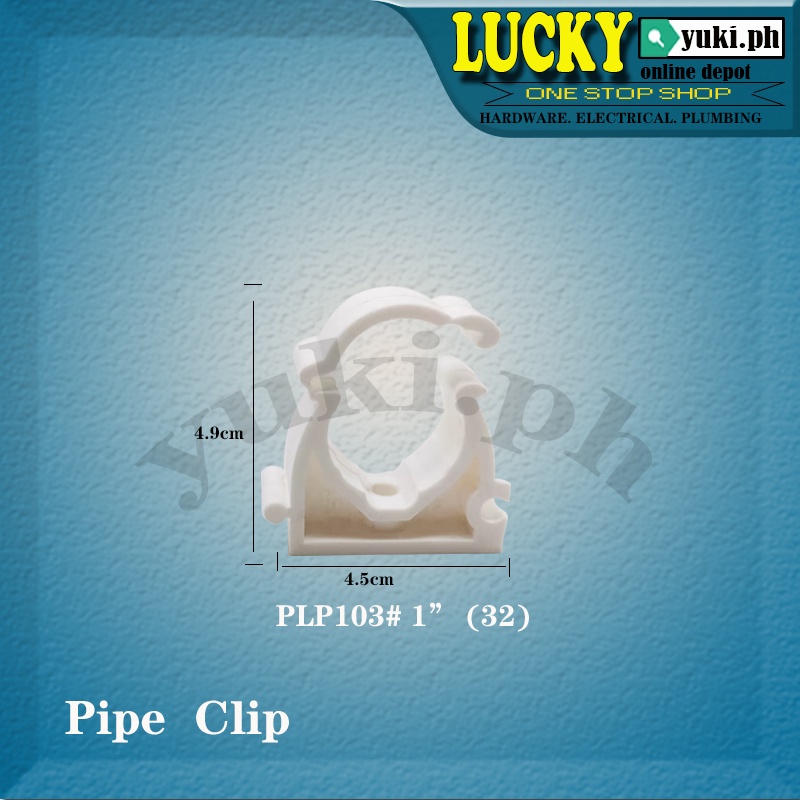 PPR FITTINGS PIPE CLIP/PIPE CLAMP ( PLP101 (20) 1/2 / PLP102 (25) 3/4 ...