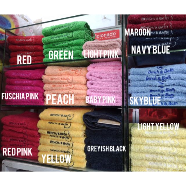 Bench face towel Bnew Authentic Shopee Philippines