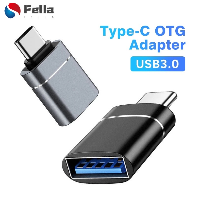 Type C To USB 3.0 OTG Adapter / USB-C Male To USB Female Converter ...