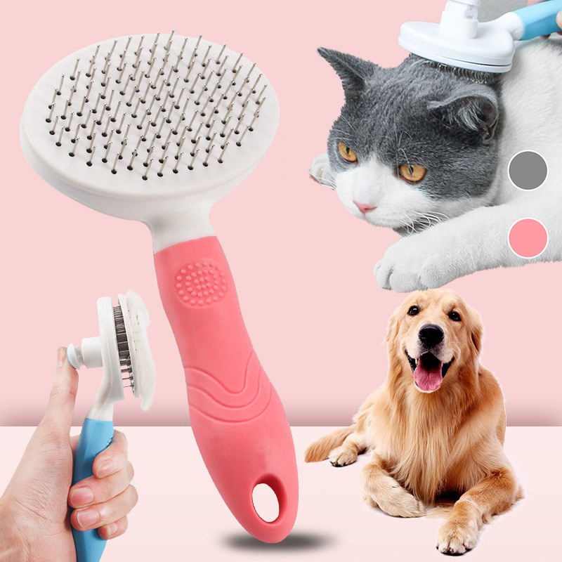 Pet Dog Comb Brush Cat Comb Grooming Cleaning Comb Hair Fur Shedding ...