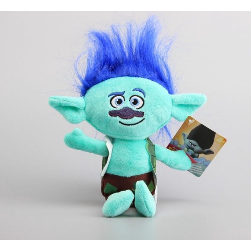 Troll Branch Cute plush toy doll Soft Toy Plushie Patung Cartoon Green ...