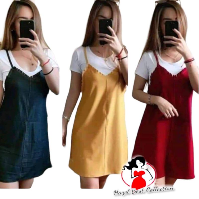 JUMPER DRESS 2 IN 1 WITH INNER