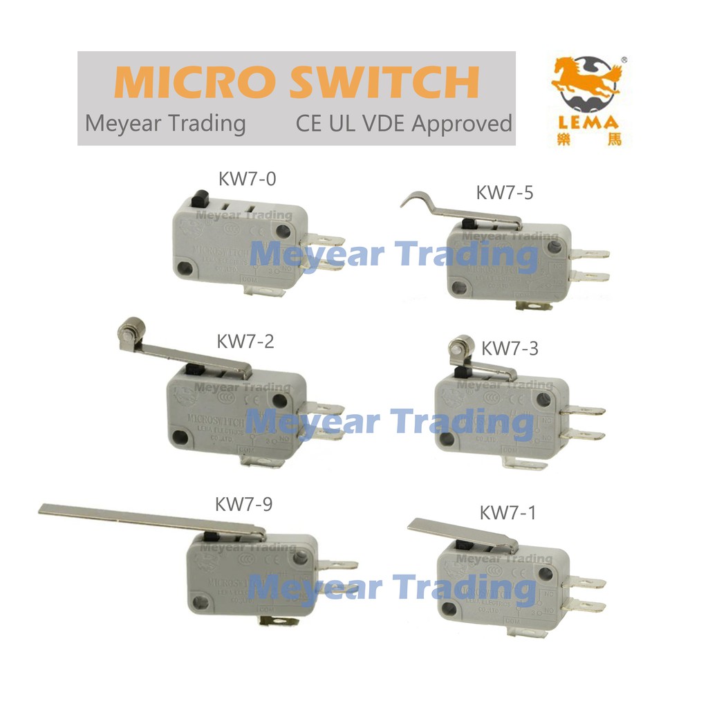 Micro Limit Switch Contact Switch Microswitch SPDT LEMA Shopee