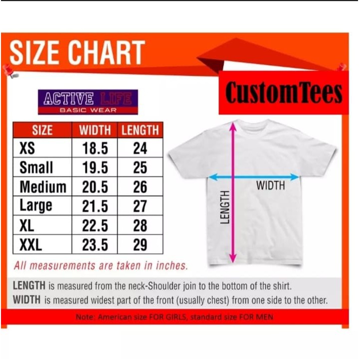 Converse t shirt size guide online