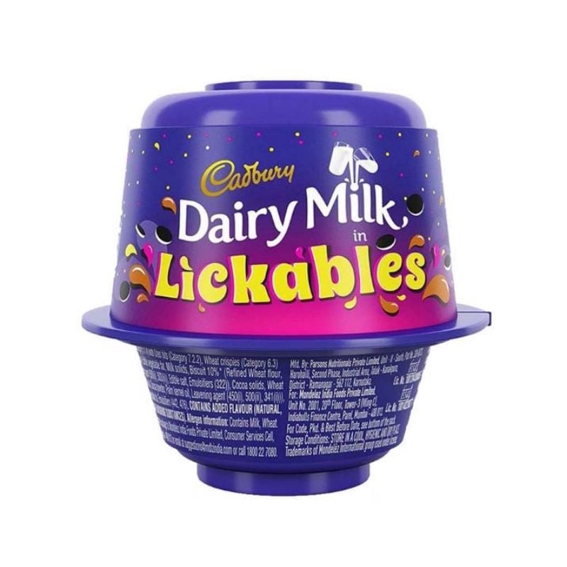 Cadbury Dairy Milk Chocolate Lickables Cup 20g Shopee Philippines