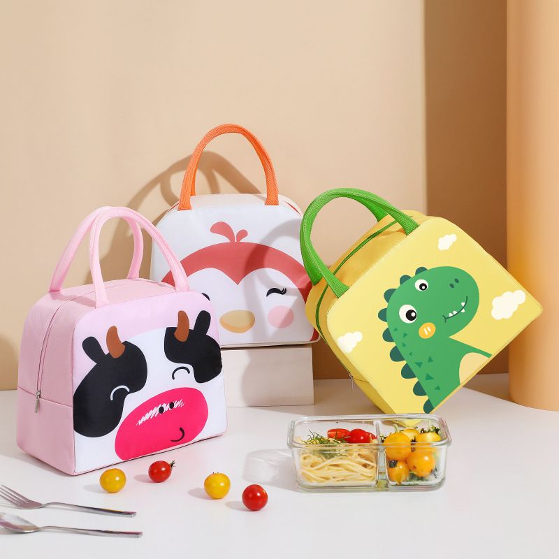 Shilily WG-02 Lunch Bag Canvas Bags Fresh Handbag Thickened aluminum ...