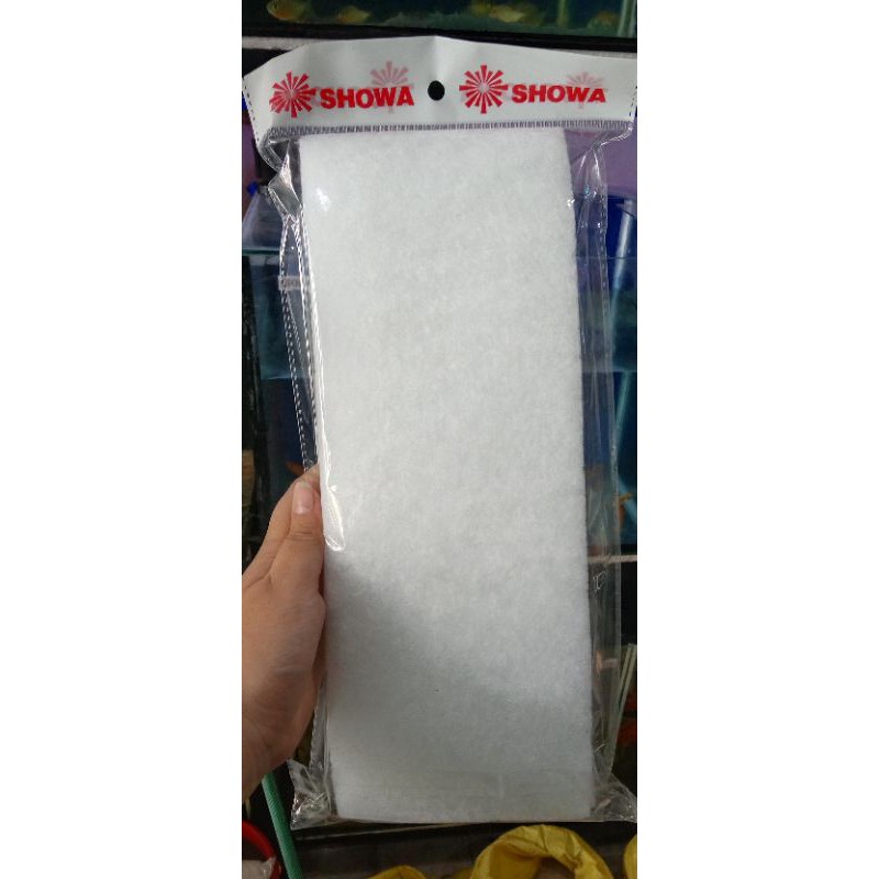showa filter foam / wool floss for top sump filter 2pcs inside Shopee