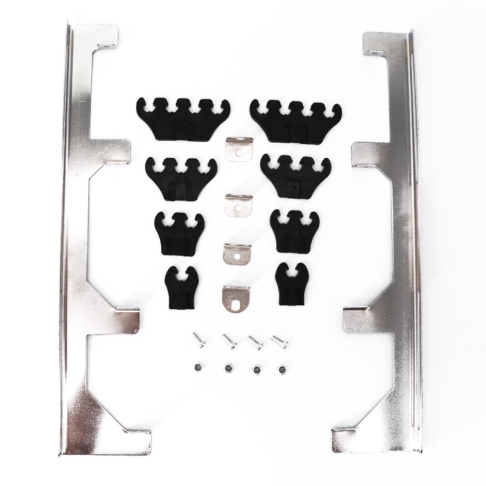 Linear Spark Plug Wire Separator Divider Loom Black Valve V8 Cover For