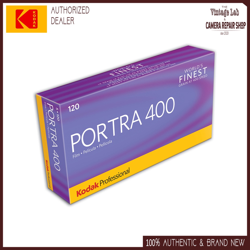 Kodak Professional Portra 400 Color Negative 120 film Medium Format