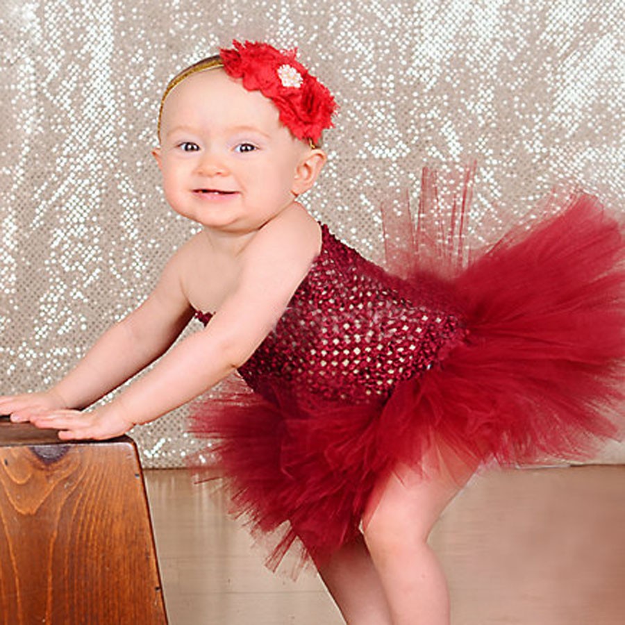 Red and black tutu for baby deals