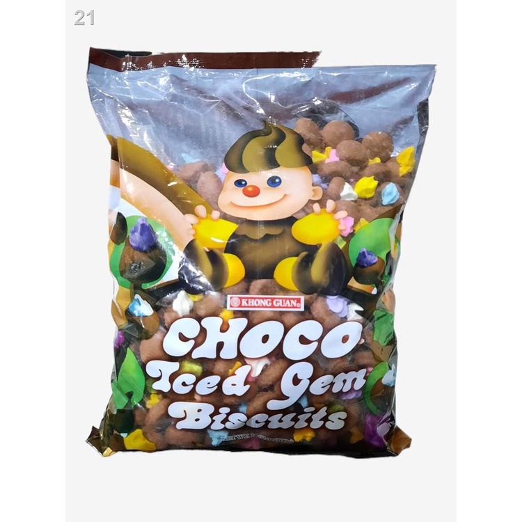 Choco Iced Gem Biscuits 500g Shopee Philippines 