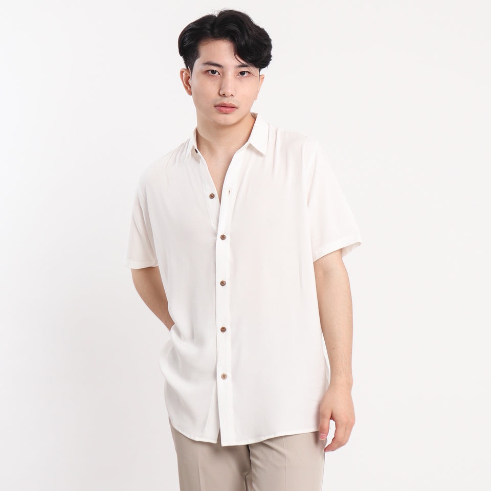 Polo button down white on sale